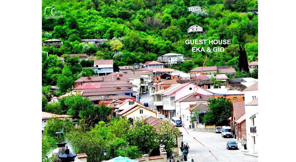 Guest House Eka & Gio Sighnaghi Esterno foto